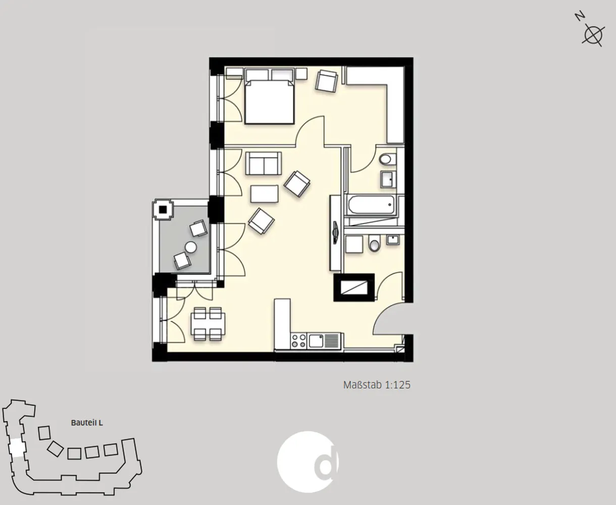 2 Zimmer Wohnung mit 70 m² in Stuttgart – Bild 6