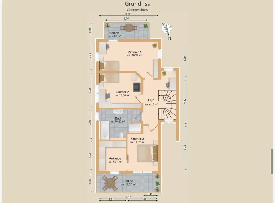 5 Zimmer Haus mit 130 m² in Berlin – Bild 7