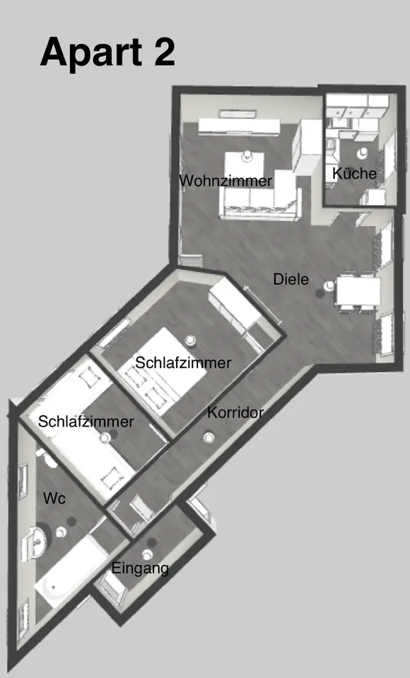 3 Zimmer Wohnung mit 78 m² in Solingen – Bild 5