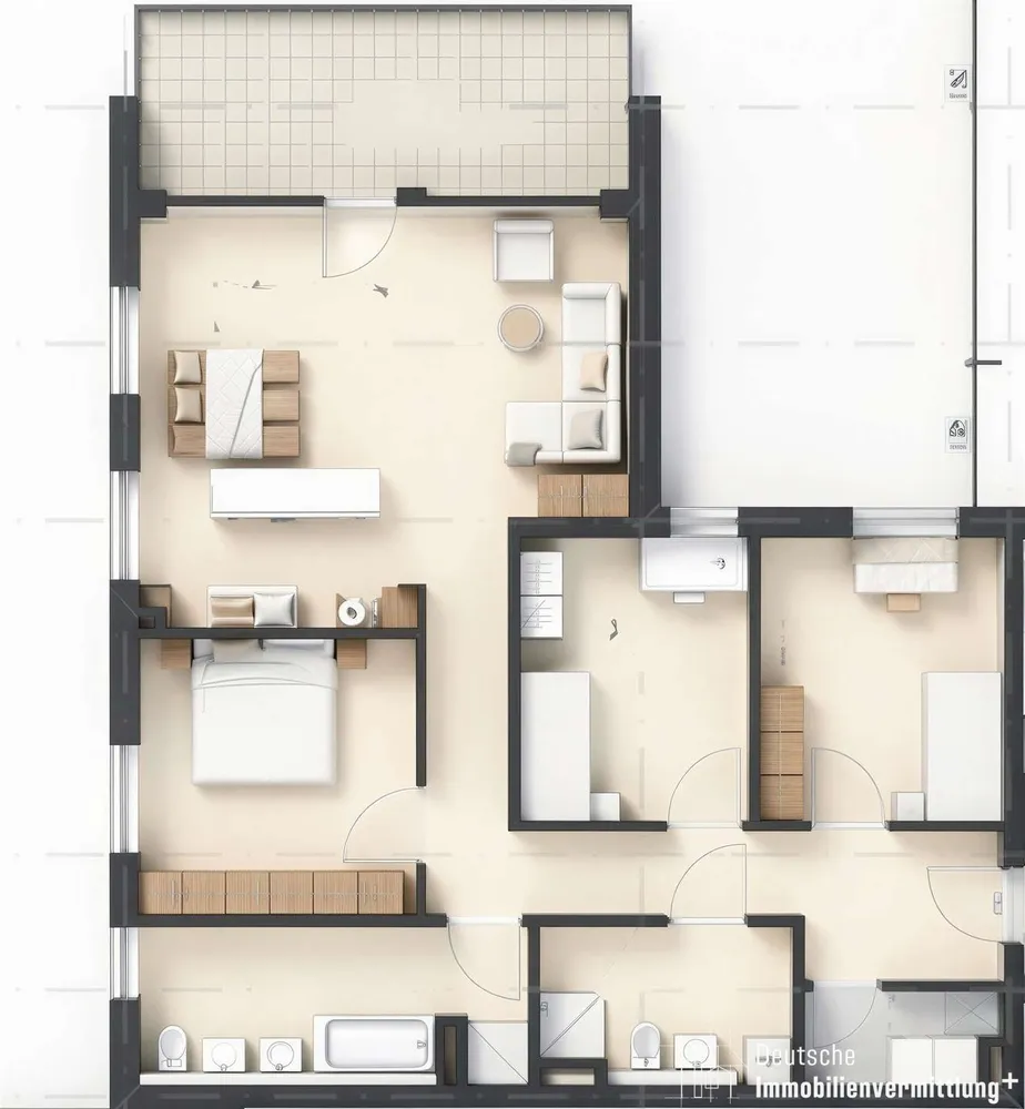 4 Zimmer Wohnung mit 121 m² in Stuttgart – Bild 9