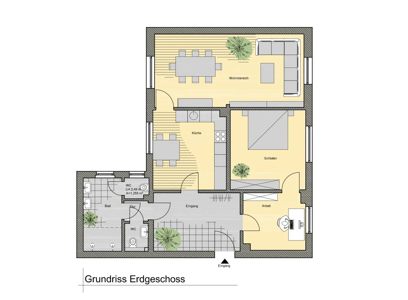 3 Zimmer Wohnung mit 100 m² in Hannover – Bild 1