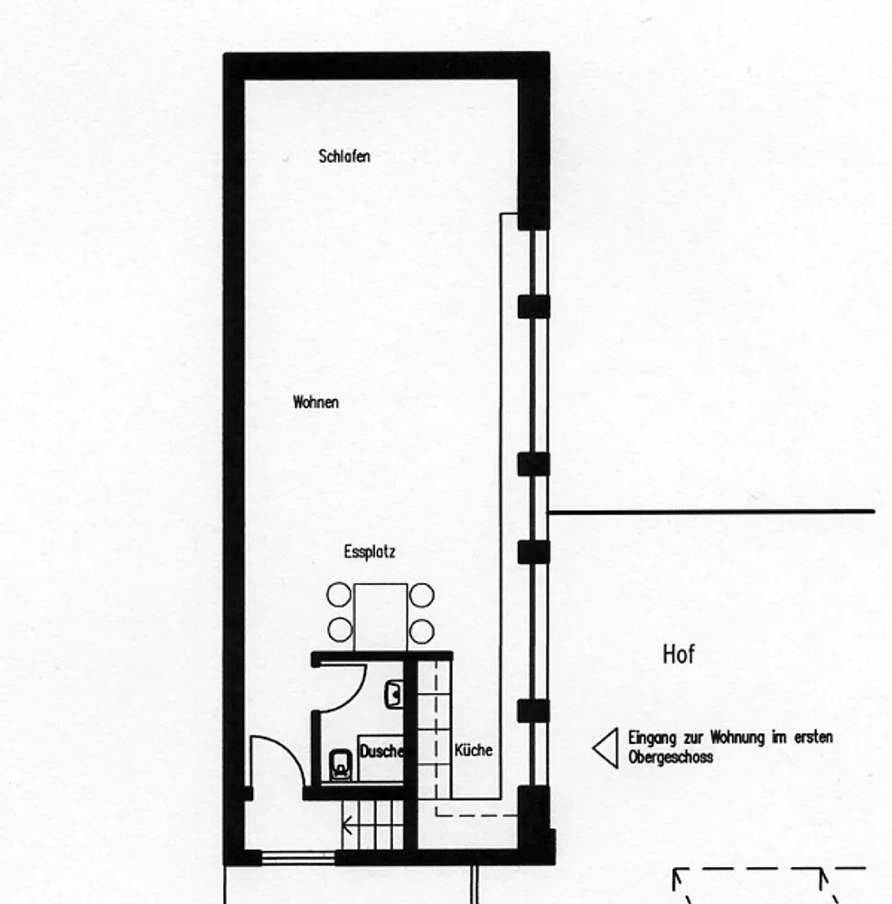 1 Zimmer Wohnung mit 57 m² in Essen – Bild 5