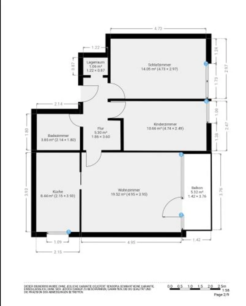 3 Zimmer Wohnung mit 67 m² in München – Bild 5