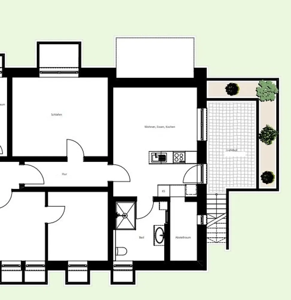 2 Zimmer Wohnung mit 71 m² in Ulm – Bild 9