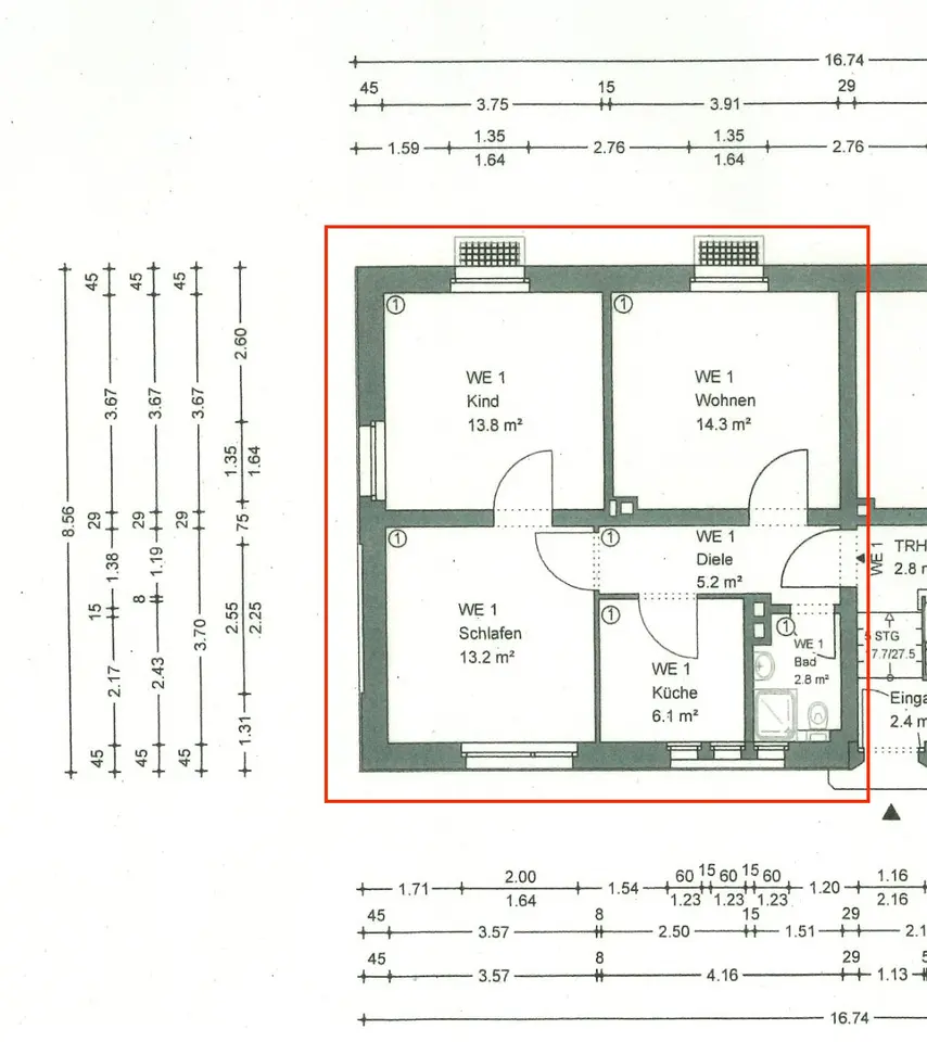 2 Zimmer Wohnung mit 72 m² in Bonn – Bild 9