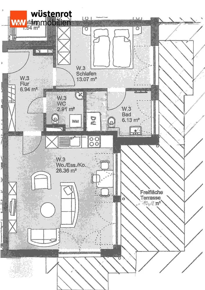 2 Zimmer Wohnung mit 65 m² in Ingolstadt – Bild 11