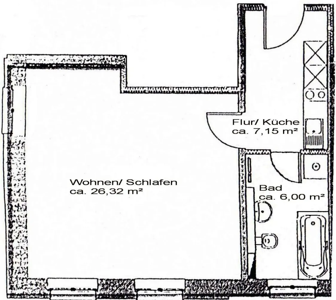 1 Zimmer Wohnung mit 40 m² in Leipzig – Bild 8