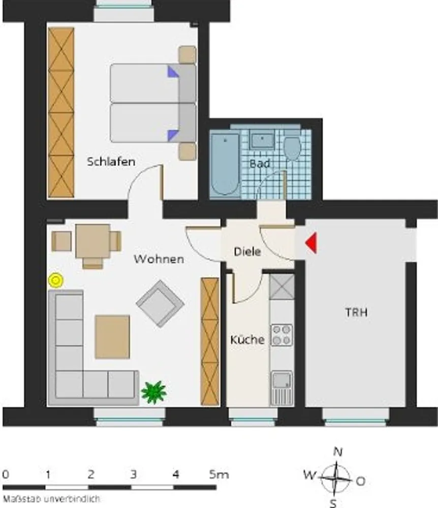 2 Zimmer Wohnung mit 44 m² in Essen – Bild 12