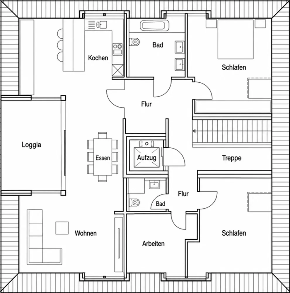 4 Zimmer Wohnung mit 119 m² in Bielefeld – Bild 7