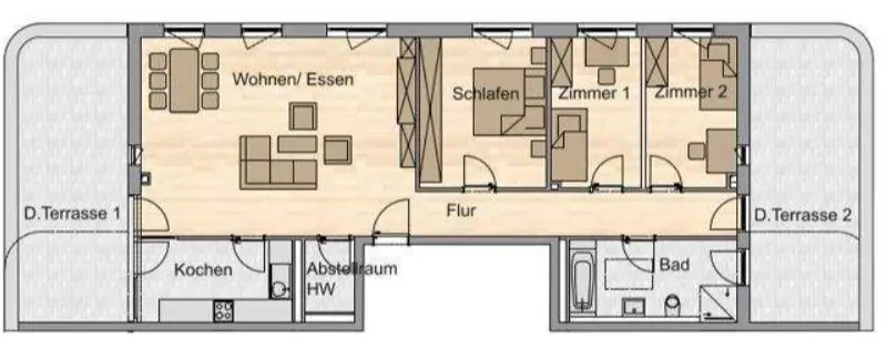 4 Zimmer Wohnung mit 137 m² in Jena – Bild 4