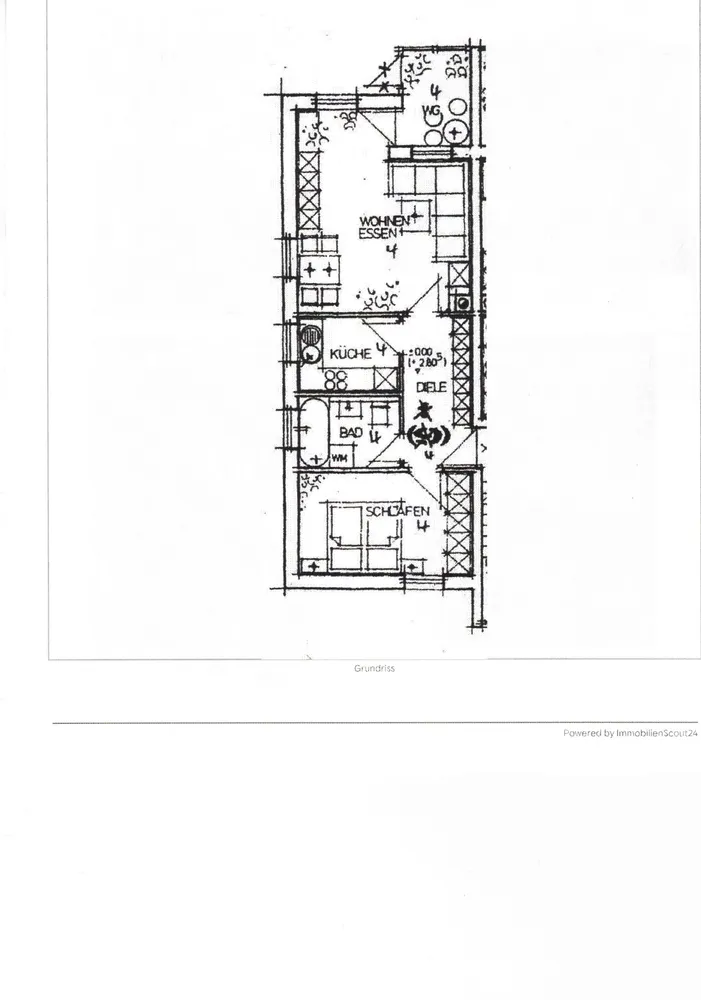 2 Zimmer Wohnung mit 55 m² in Passau – Bild 2