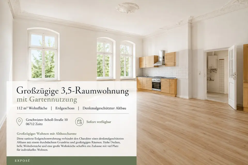 4 Zimmer Wohnung mit 112 m² in Zeitz – Bild 4