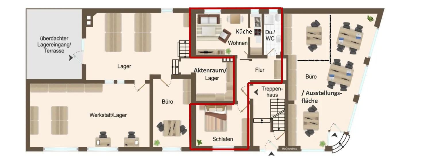 2 Zimmer Wohnung mit 40 m² in Bielefeld – Bild 9