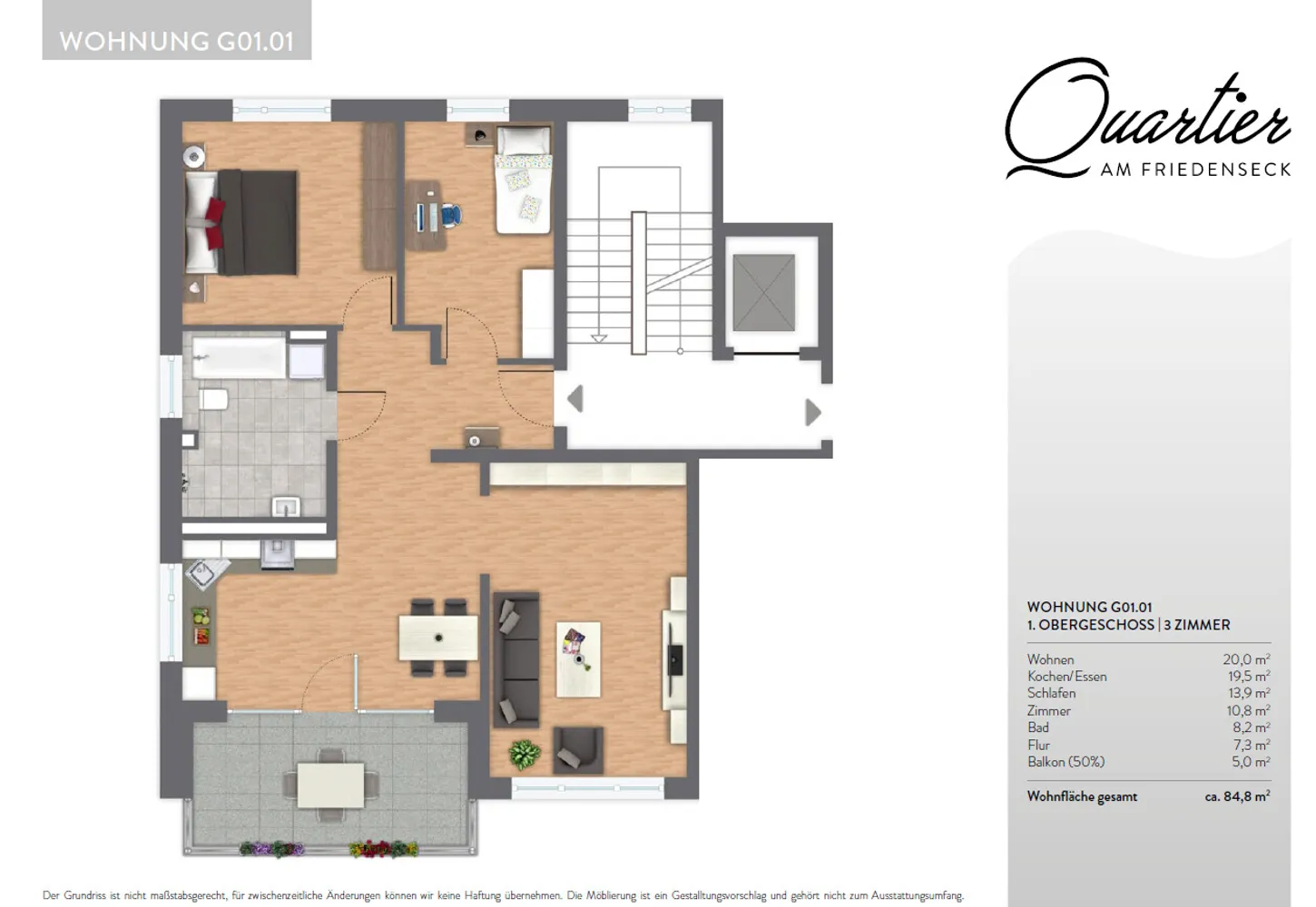 3 Zimmer Wohnung mit 84 m² in Dresden – Bild 10
