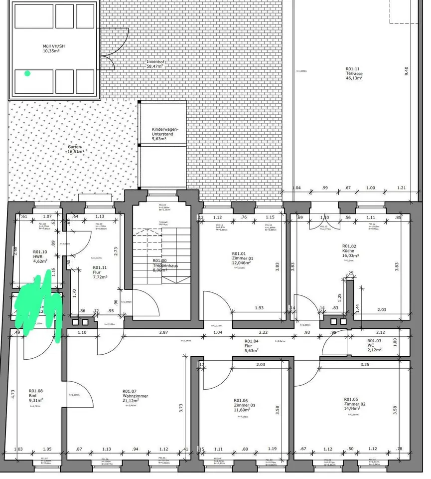 4 Zimmer Wohnung mit 125 m² in Luckenwalde – Bild 5