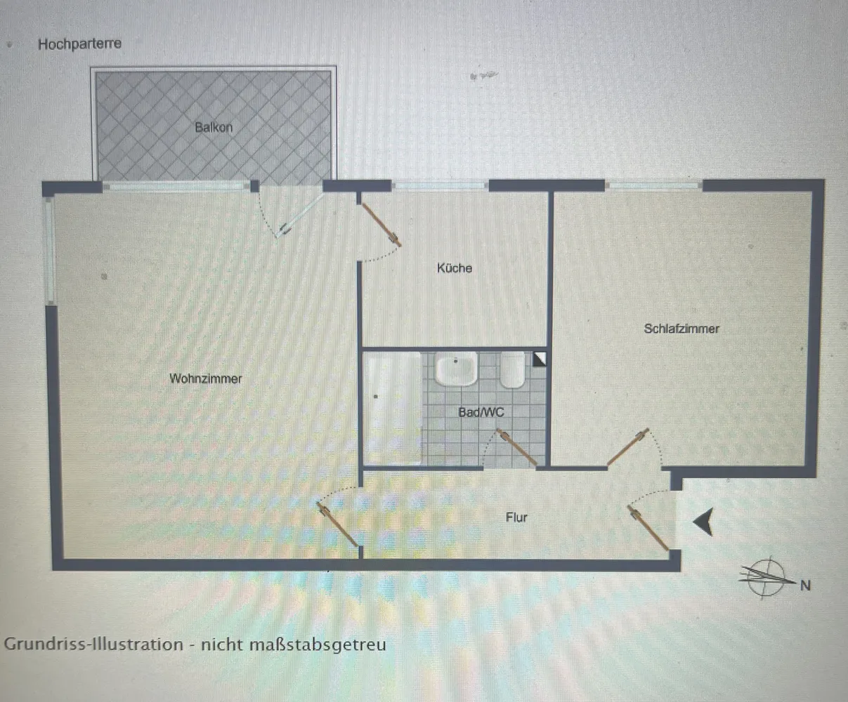 2 Zimmer Wohnung mit 47 m² in Stuttgart – Bild 7