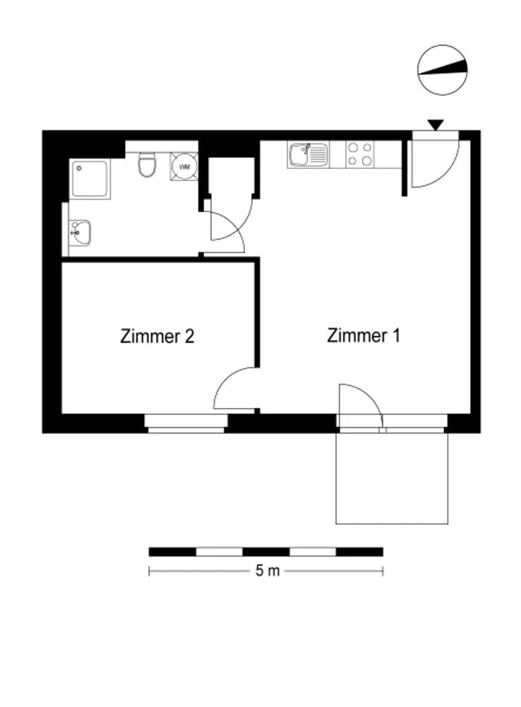 2 Zimmer Wohnung mit 51 m² in Berlin – Bild 7