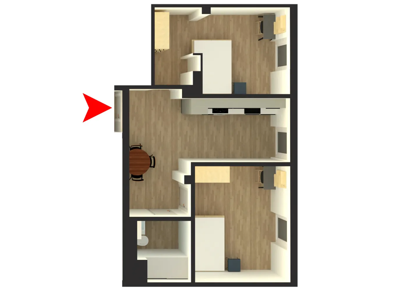 Shared room with 13 m² in Berlin – Photo 5