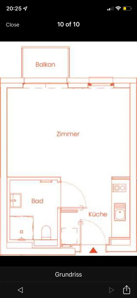 1 Zimmer Wohnung mit 29 m² in Berlin – Bild 1