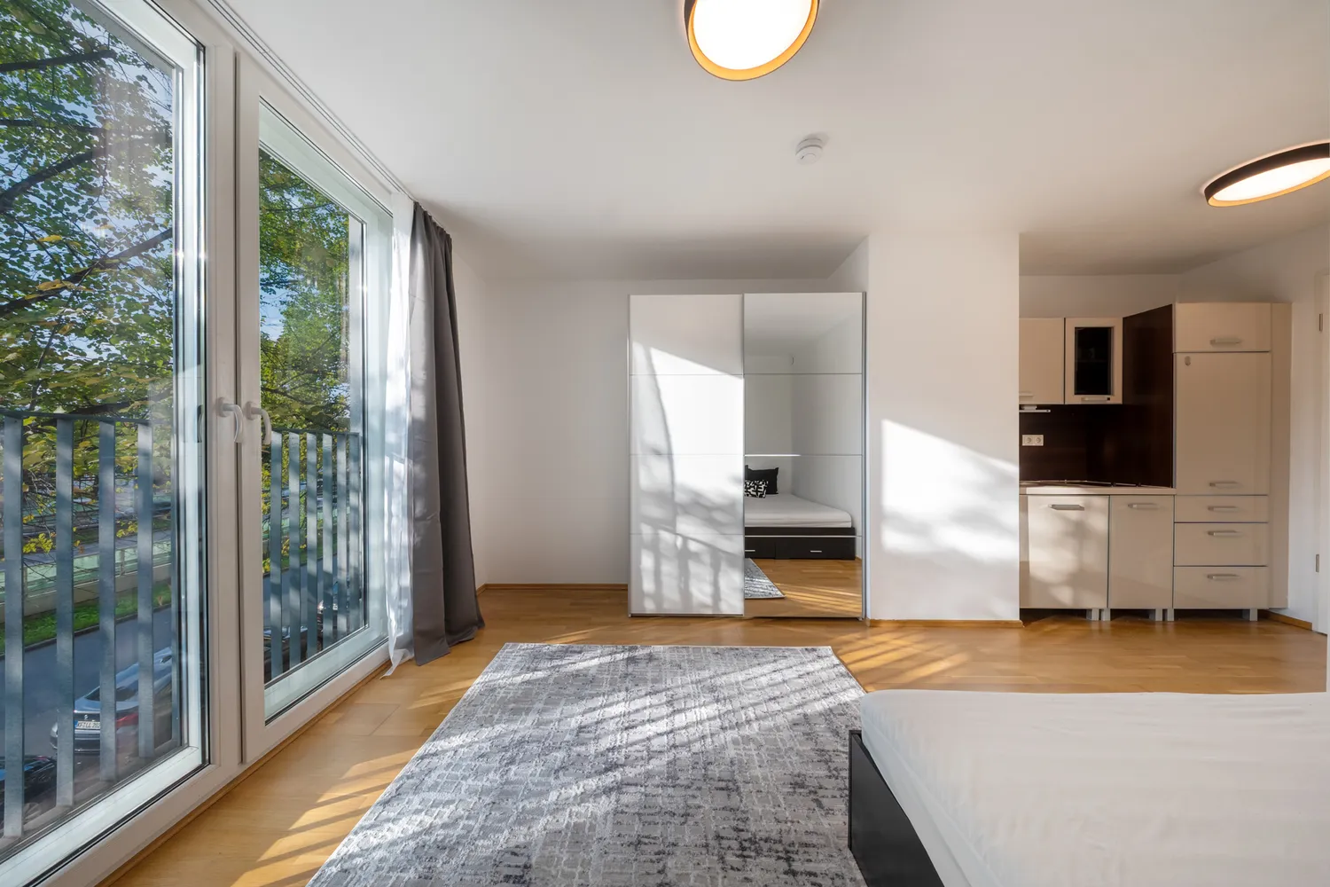 1 room apartment with 22 m² in Munich – Photo 3