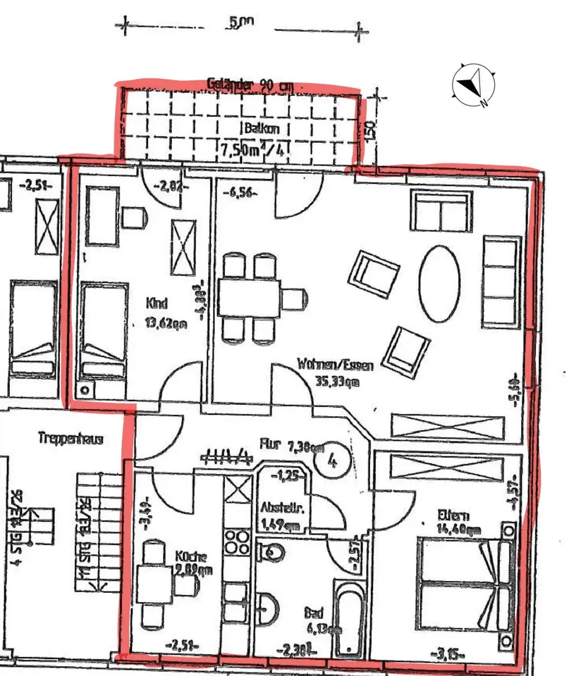 3 room apartment with 90 m² in Celle – Photo 8