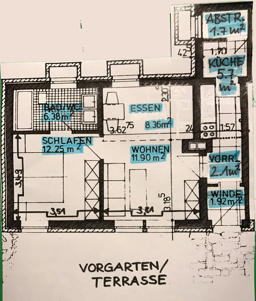 2 Zimmer Wohnung mit 50 m² in Bayreuth – Bild 9