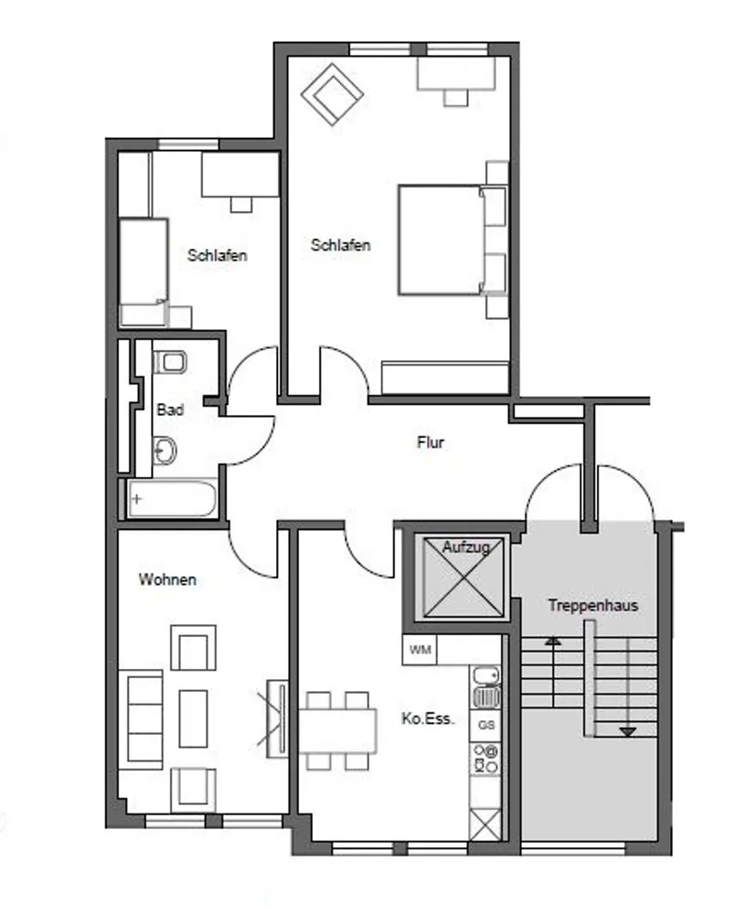 3 Zimmer Wohnung mit 87 m² in Nürnberg – Bild 8