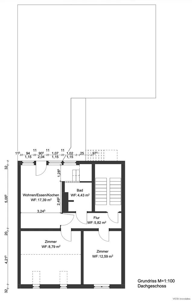 3 Zimmer Wohnung mit 115 m² in Darmstadt – Bild 12