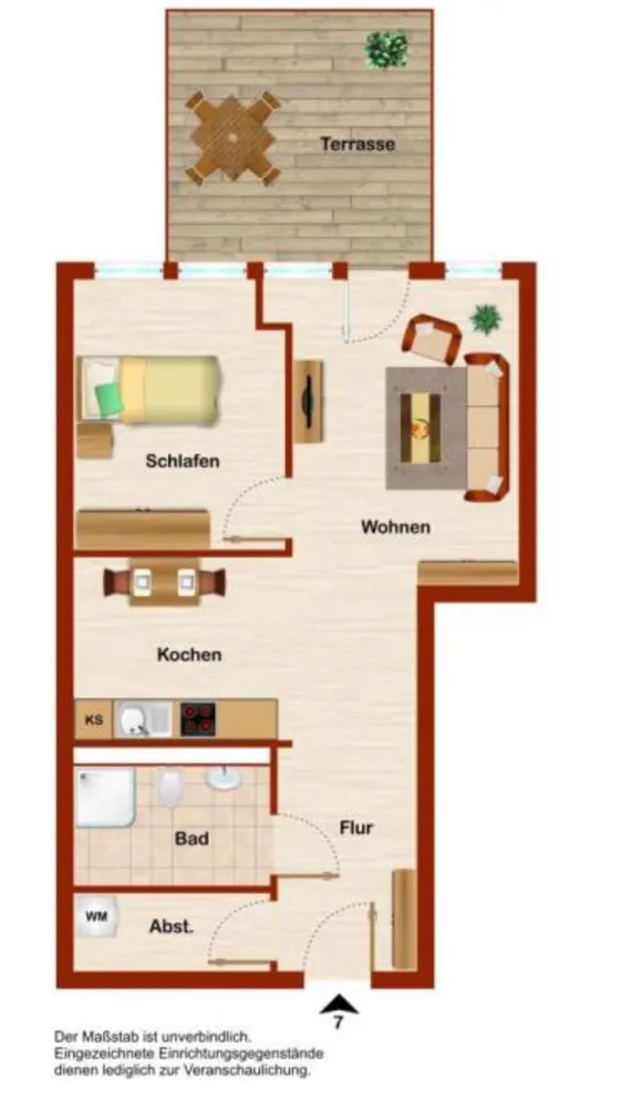 2 Zimmer Wohnung mit 58 m² in Bielefeld – Bild 9