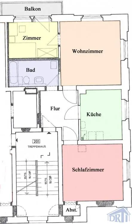 3 Zimmer Wohnung mit 70 m² in Zittau – Bild 5