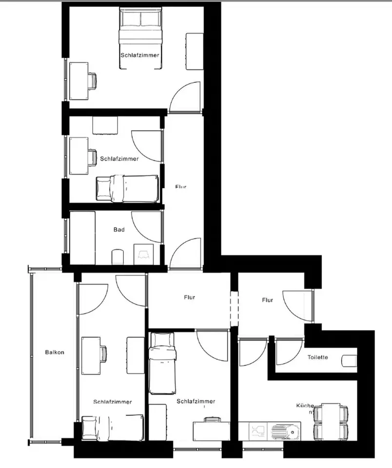 2 room apartment with 43 m² in Frankfurt am Main – Photo 10