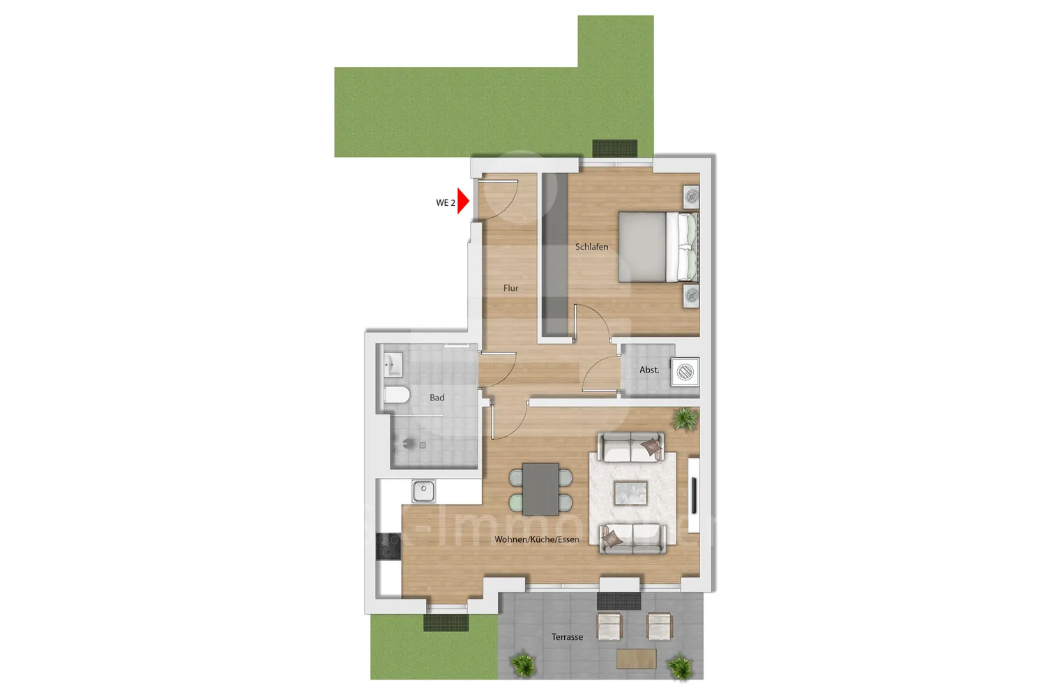 2 Zimmer Wohnung mit 61 m² in Köln – Bild 7