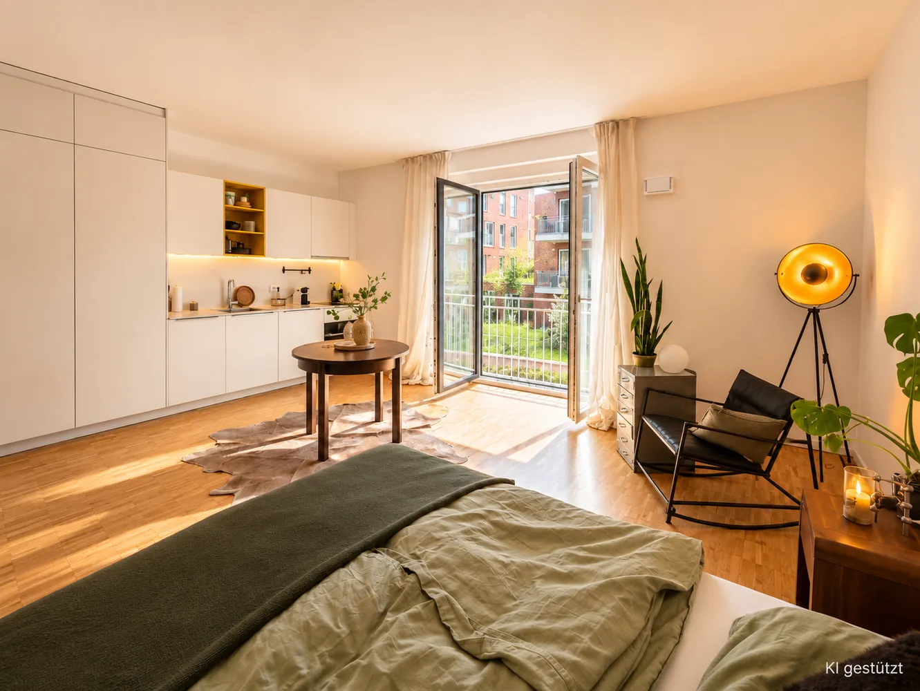 1 room apartment with 37 m² in Oldenburg – Photo 2
