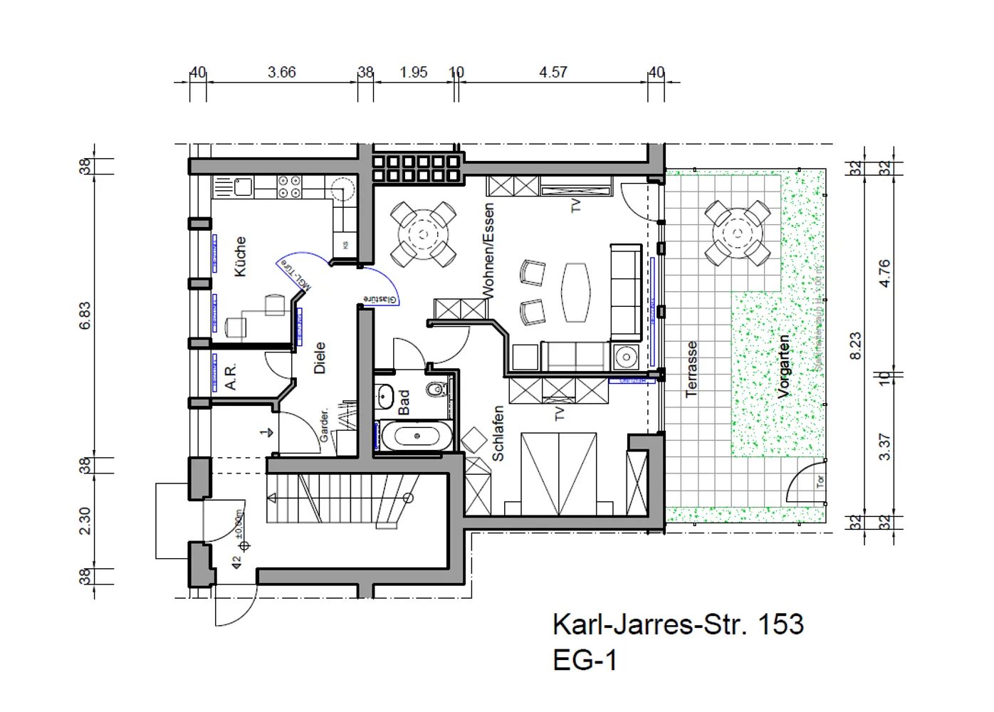 2 Zimmer Wohnung mit 78 m² in Duisburg – Bild 10