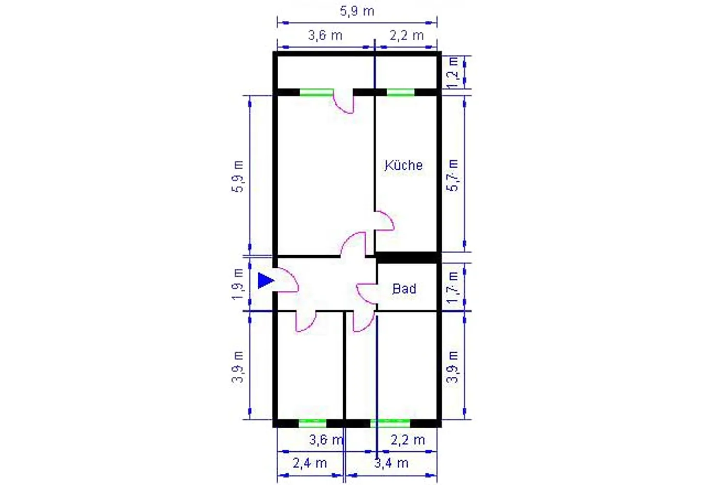 3 room apartment with 69 m² in Magdeburg – Photo 8
