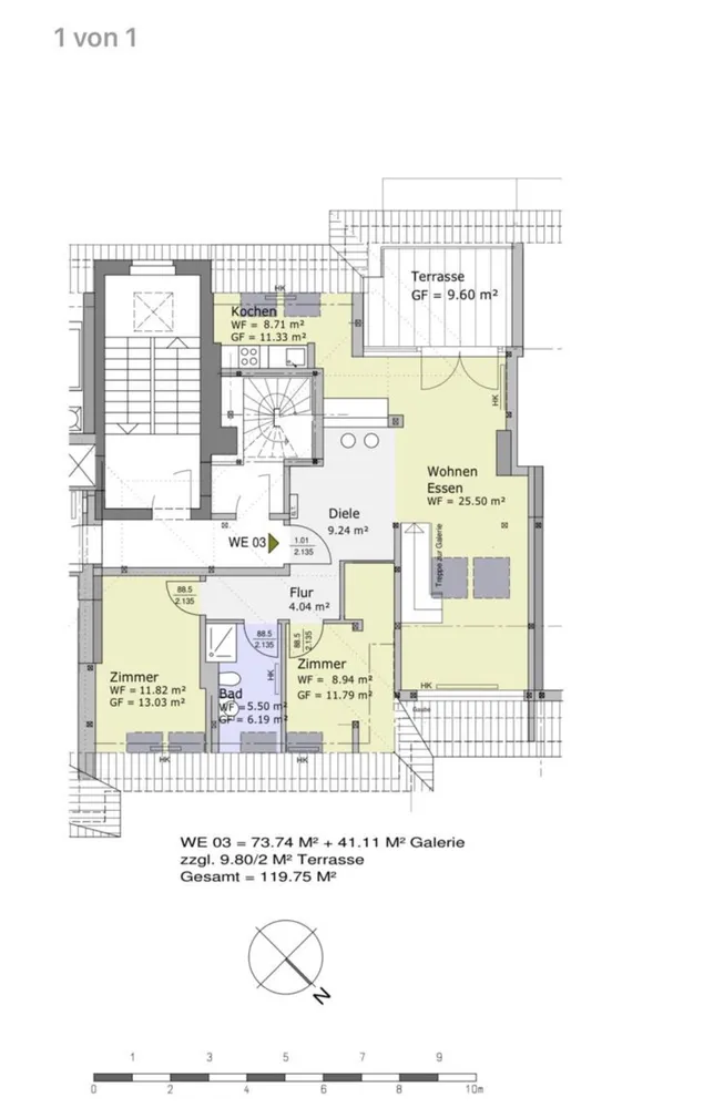 4 Zimmer Wohnung mit 120 m² in Berlin – Bild 5