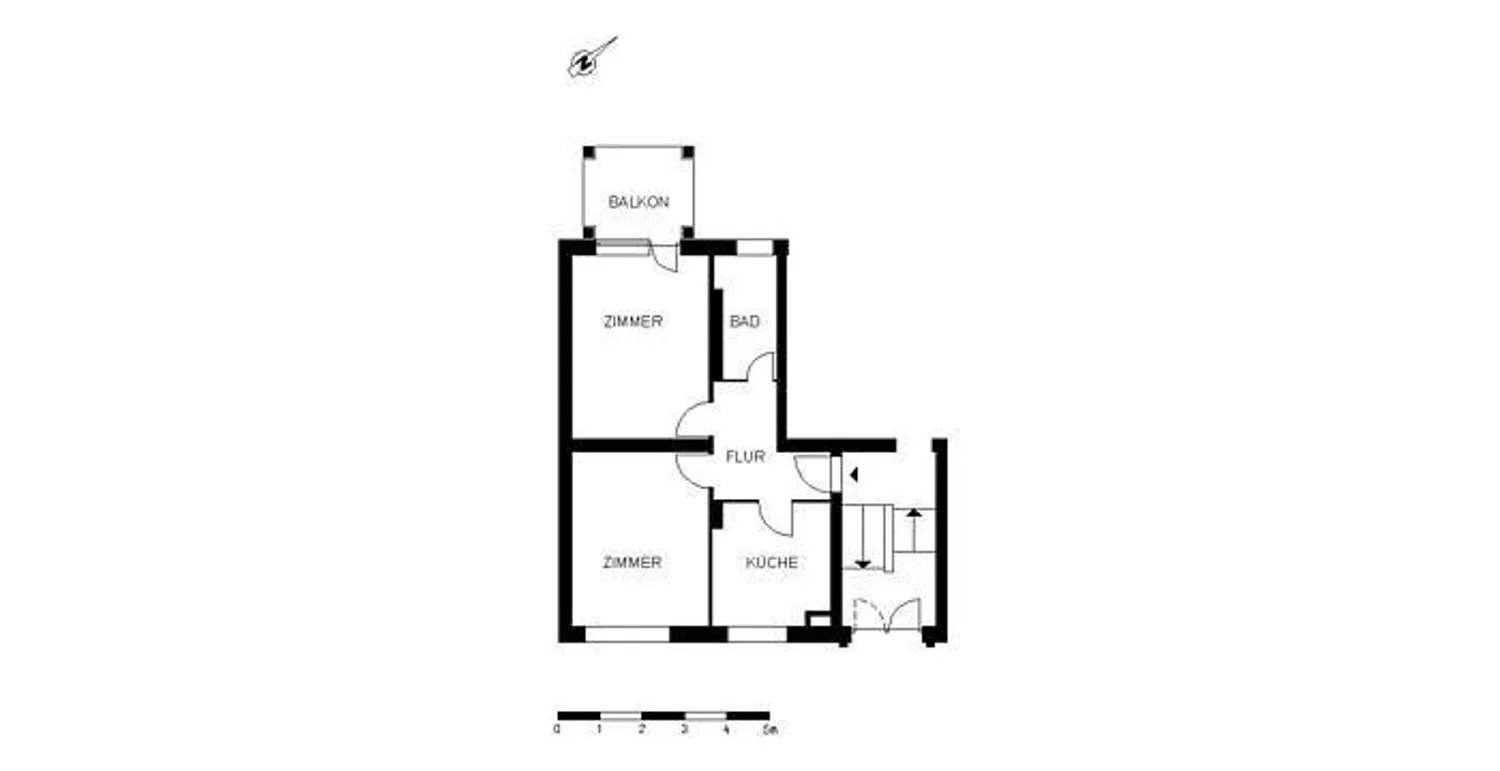 2 Zimmer Wohnung mit 47 m² in Bremen – Bild 2