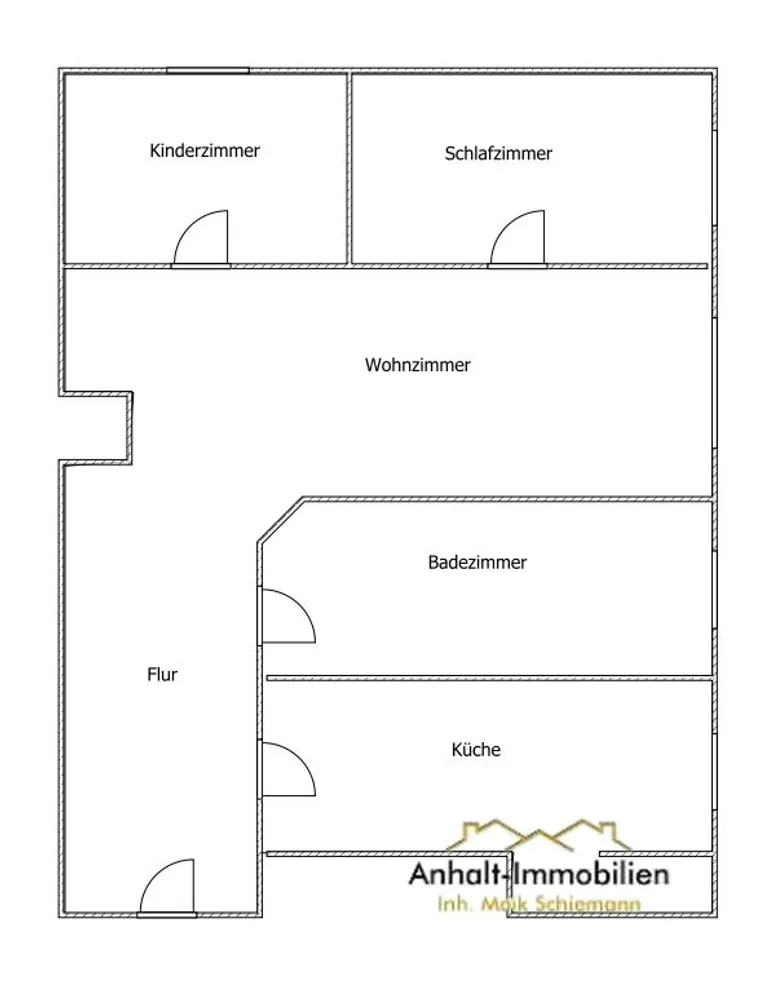 3 Zimmer Wohnung mit 96 m² in Bitterfeld-Wolfen – Bild 12