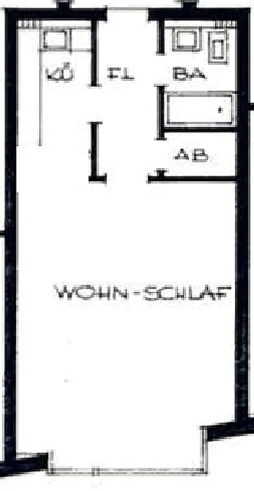 1 Zimmer Wohnung mit 35 m² in Leverkusen – Bild 2