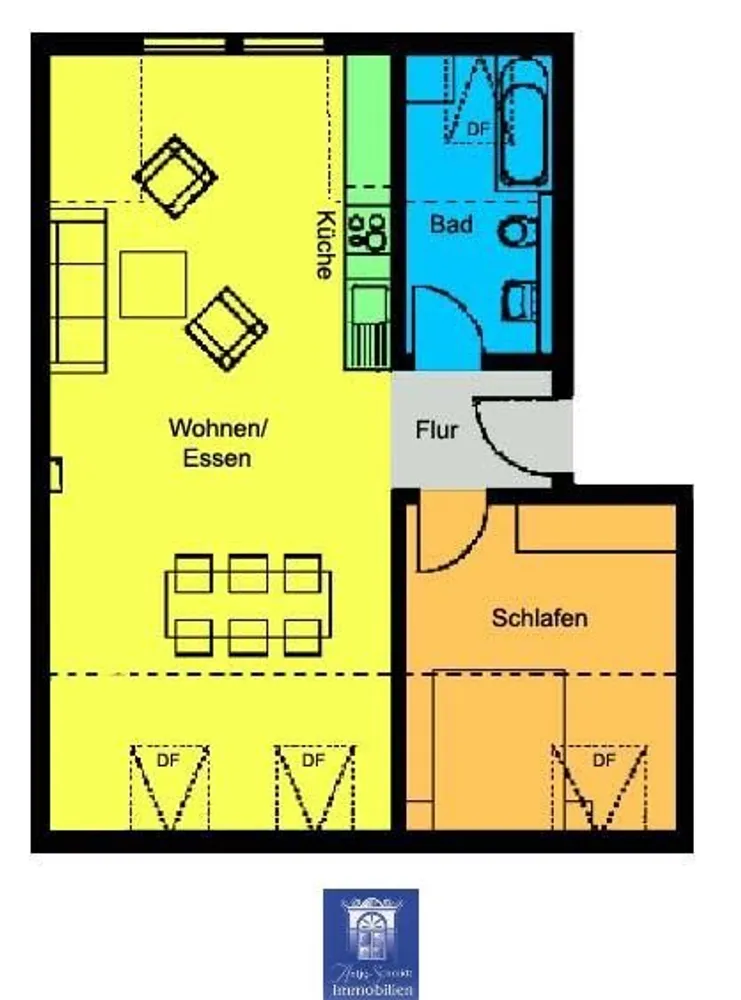 2 Zimmer Wohnung mit 54 m² in Dresden – Bild 9