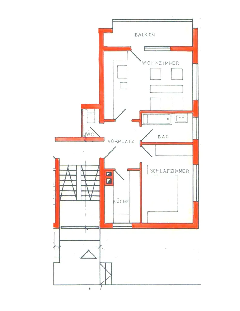 2 Zimmer Wohnung mit 46 m² in Stuttgart – Bild 3