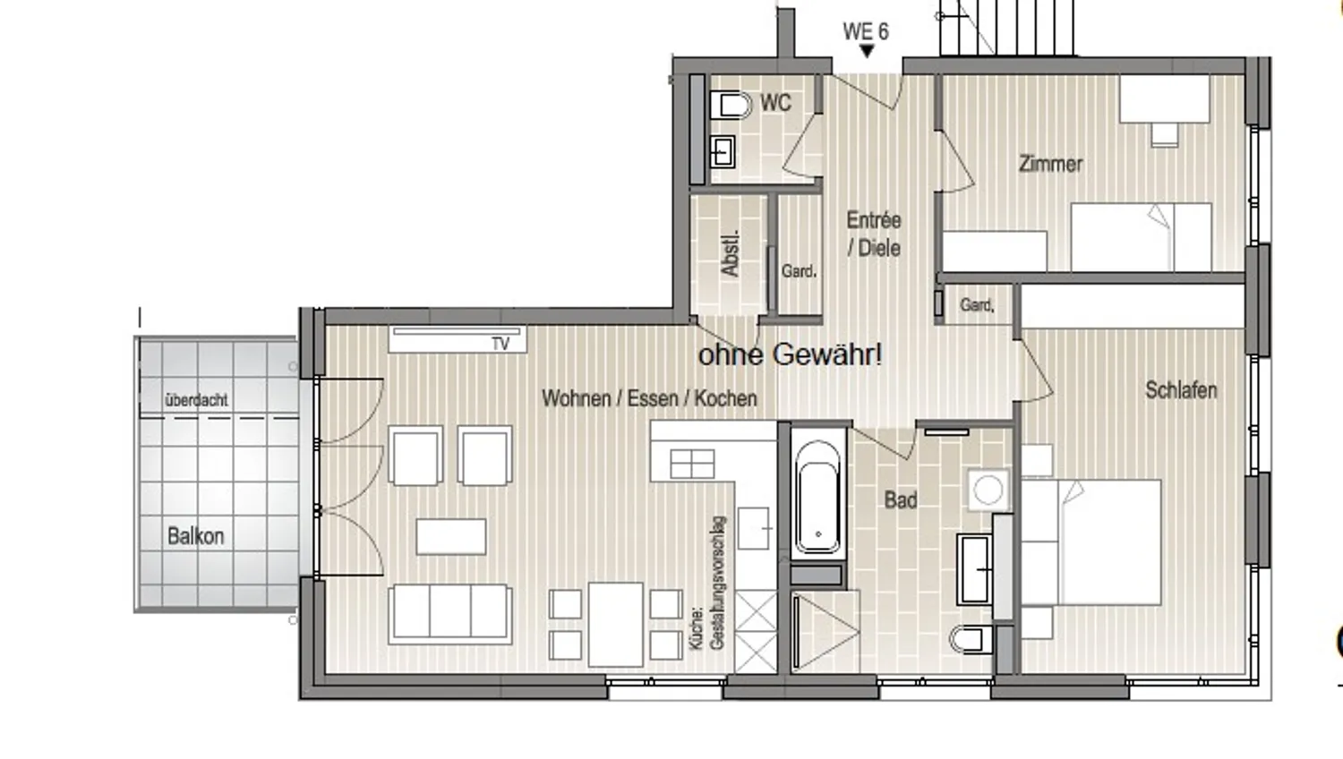 3 Zimmer Wohnung mit 94 m² in Hockenheim – Bild 4