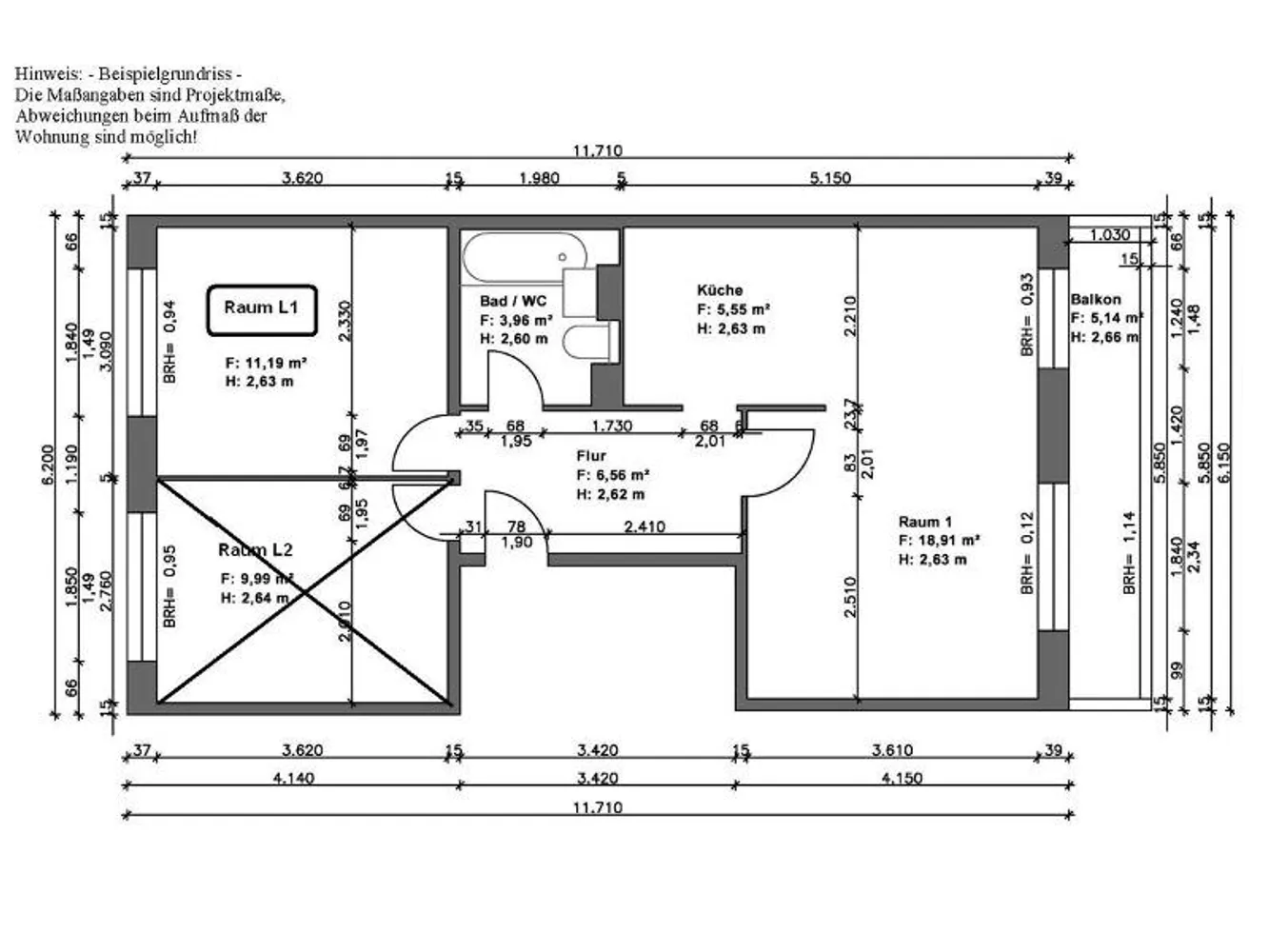 1 Zimmer Wohnung mit 30 m² in Halle (Saale) – Bild 8