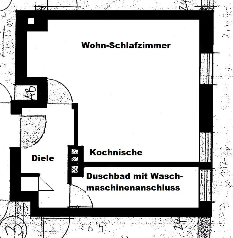 1 Zimmer Wohnung mit 31 m² in München – Bild 8