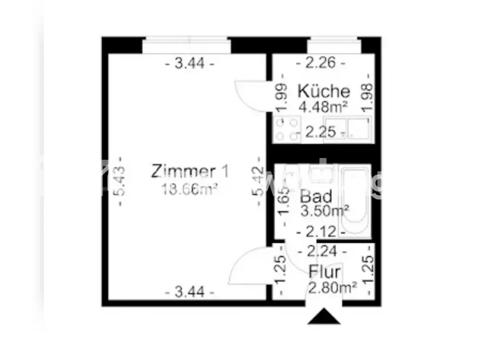 Studio with 30 m² in Berlin – Photo 7