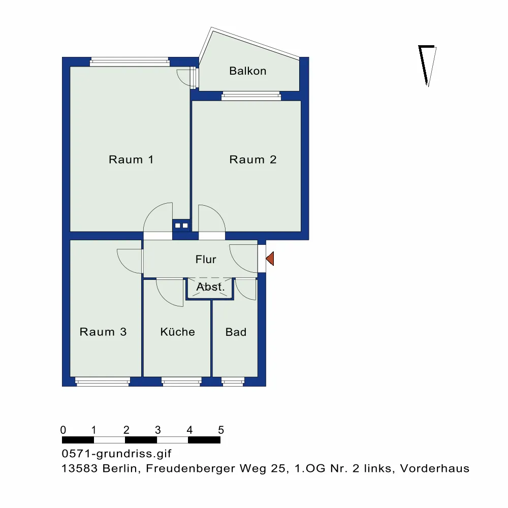 3 Zimmer Wohnung mit 62 m² in Berlin – Bild 8