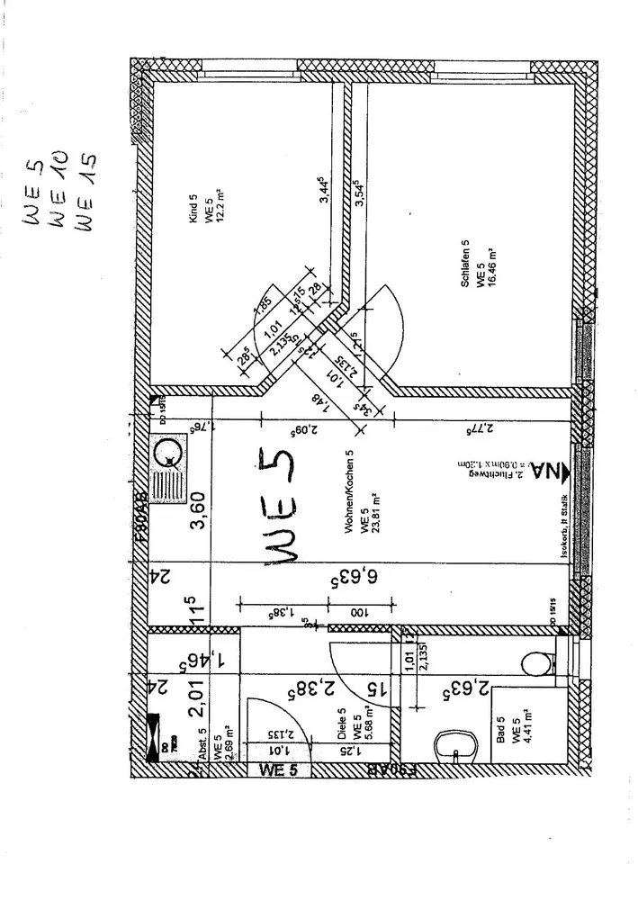 3 Zimmer Wohnung mit 70 m² in Bielefeld – Bild 3