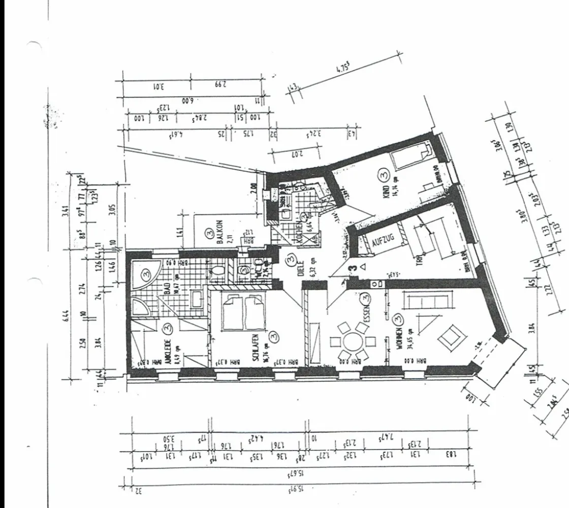 4 Zimmer Wohnung mit 101 m² in Mönchengladbach – Bild 3