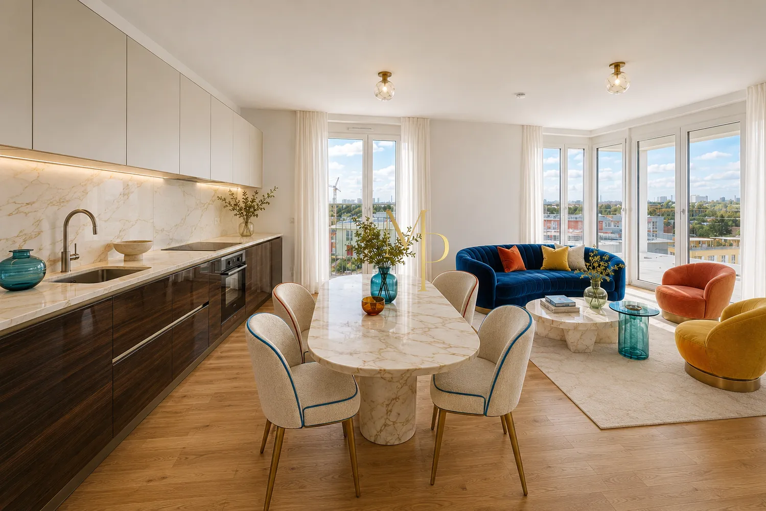 3 Zimmer Wohnung mit 88 m² in München – Bild 2