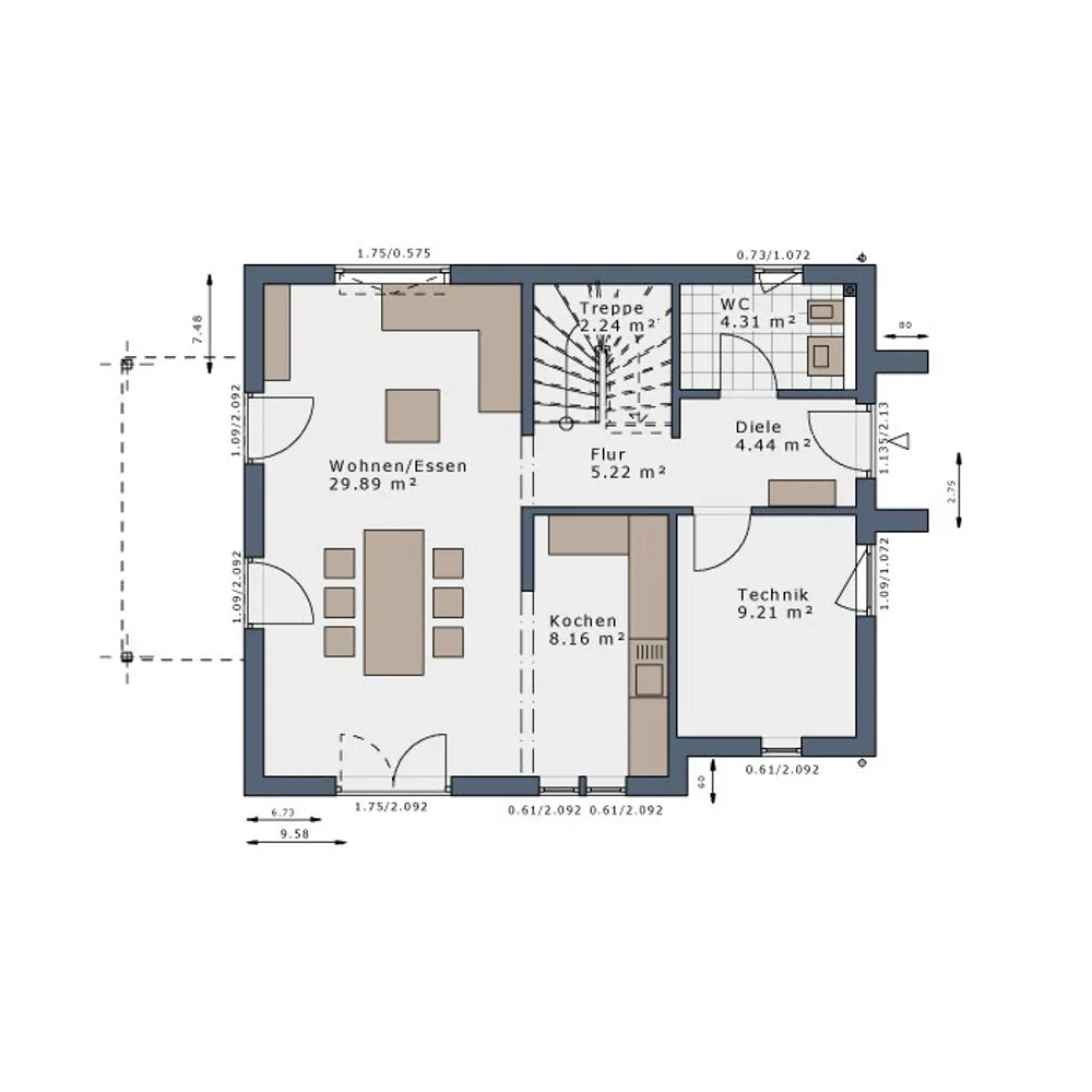 4 Zimmer Haus mit 120 m² in Böblingen – Bild 5